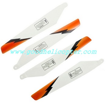 shuangma-9051 helicopter parts main blades (white color) - Click Image to Close